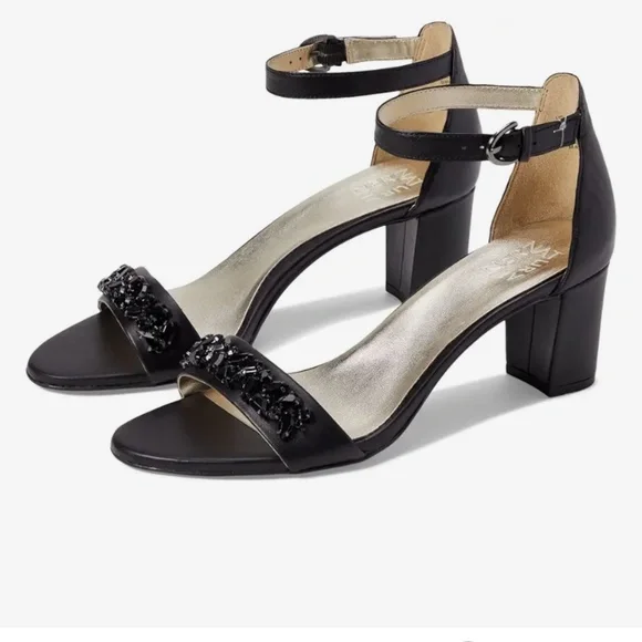 NWT Naturalizer Women's Vera2 Ankle Straps Heeled Sandal - Picture 1 of 9
